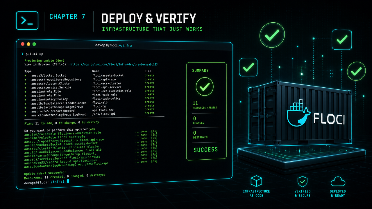 Pulumi Go Port - Chapter 30: Deploy and Verify