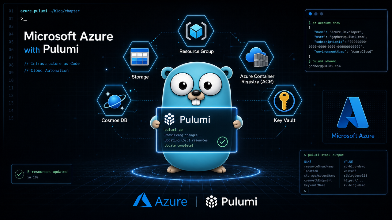 Pulumi Go Port - Chapter 32: Pulumi on Azure
